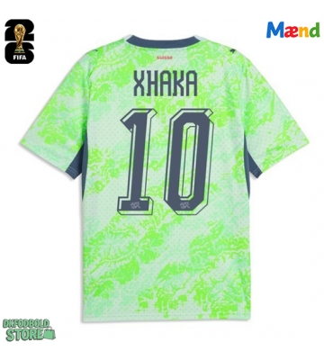 Schweiz Granit Xhaka #10 Replika Udebanetrøje VM 2026 Kortærmet